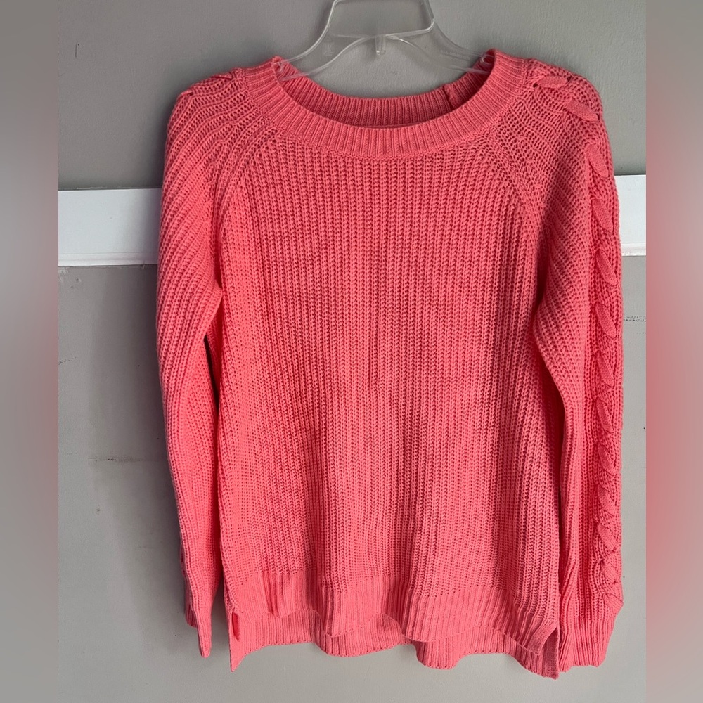 Heritage Coral Crew Neck Sweater Size XL